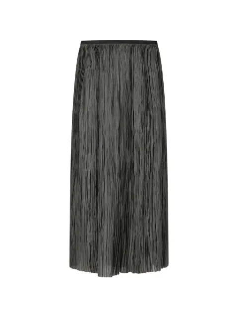 Roberto Collina midi Pleated crinkled skirt