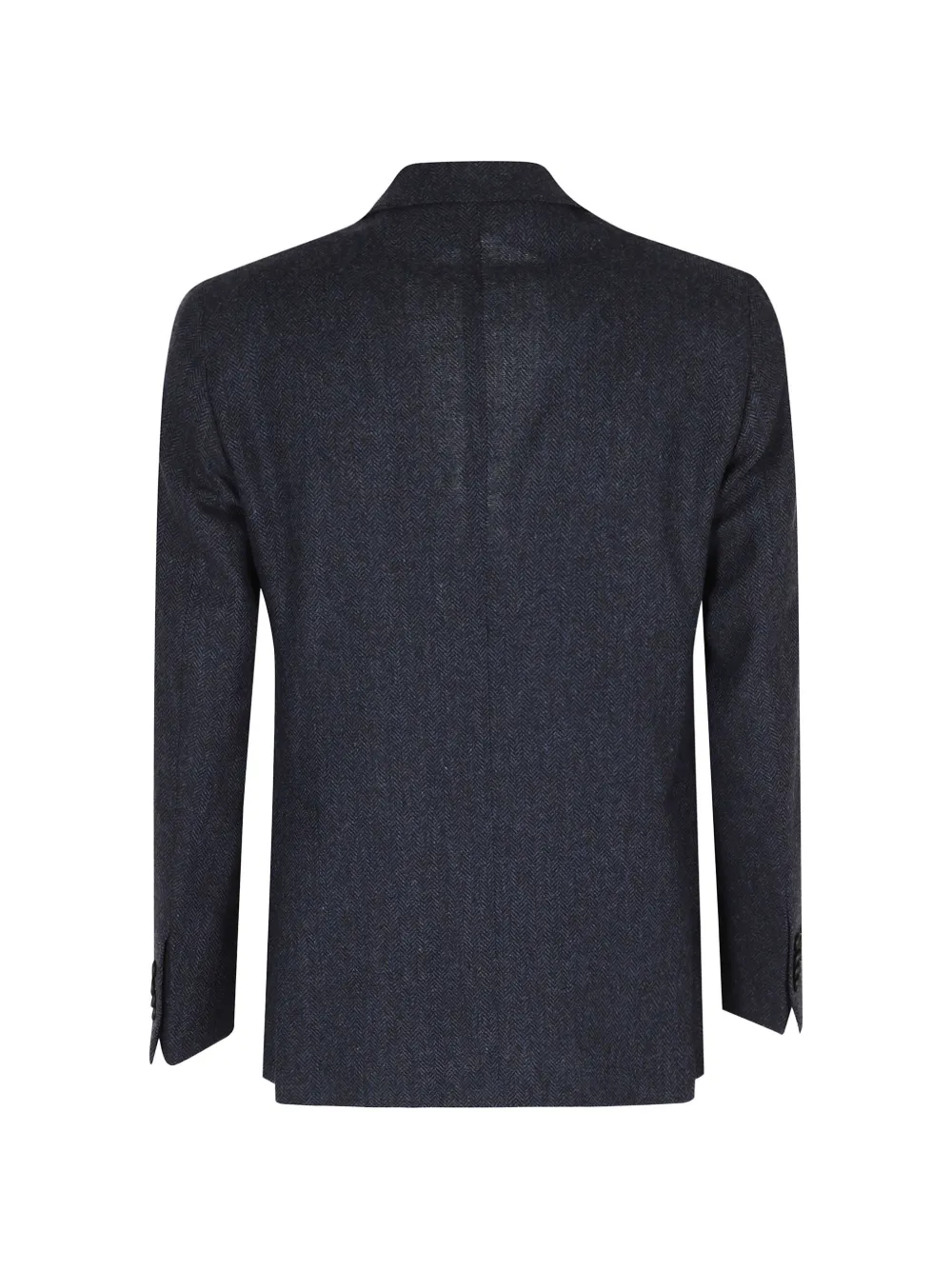 Tagliatore Blazer met visgraatpatroonn Blauw
