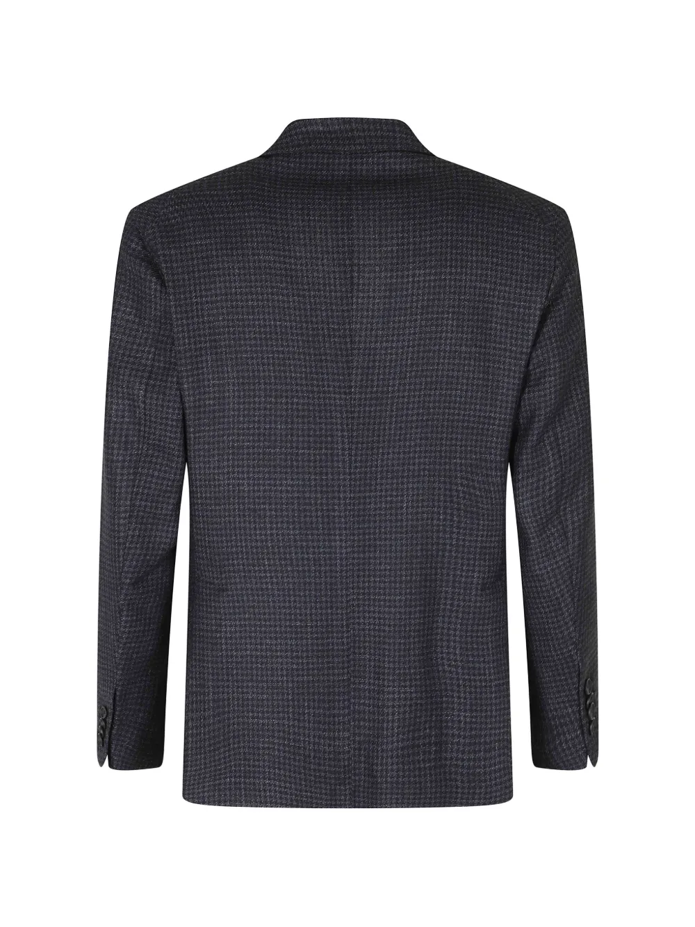 Tagliatore Blazer met pied-de-poule print en knopen Blauw