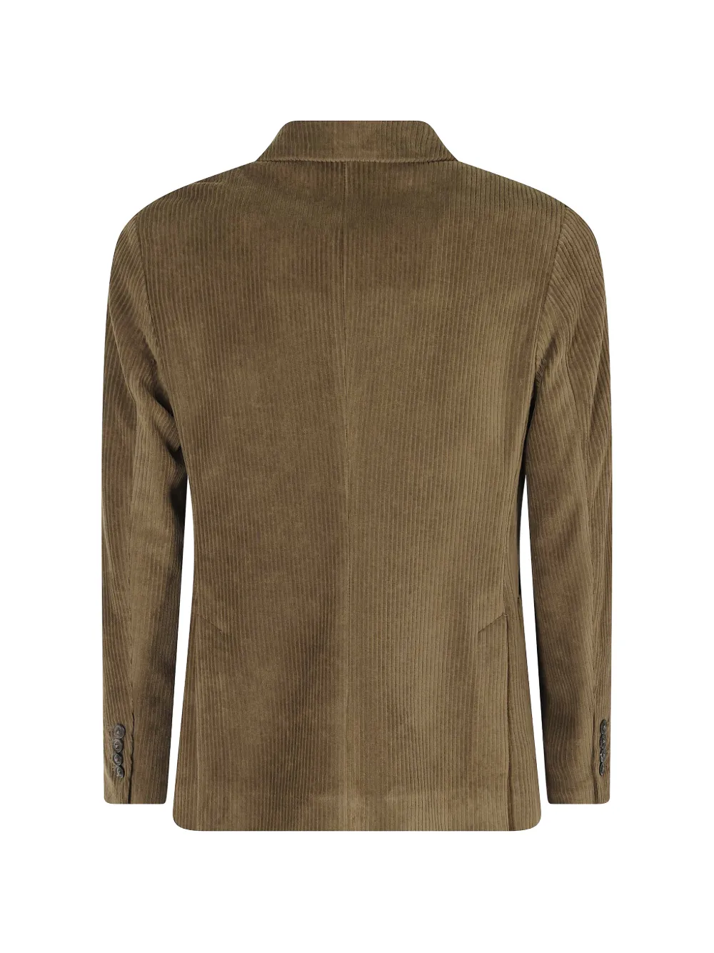 Circolo 1901 Ribfluwelen blazer met enkele rij knopen Groen