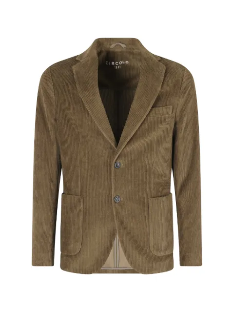 Circolo 1901 corduroy single-breasted blazer