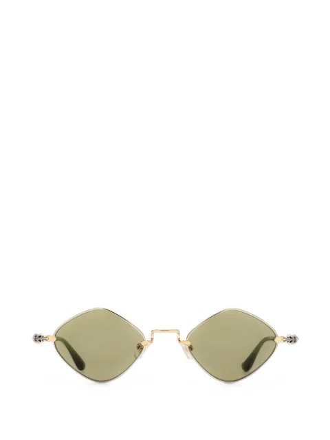 Chrome Hearts Diamond Dog geometric-frame sunglasses