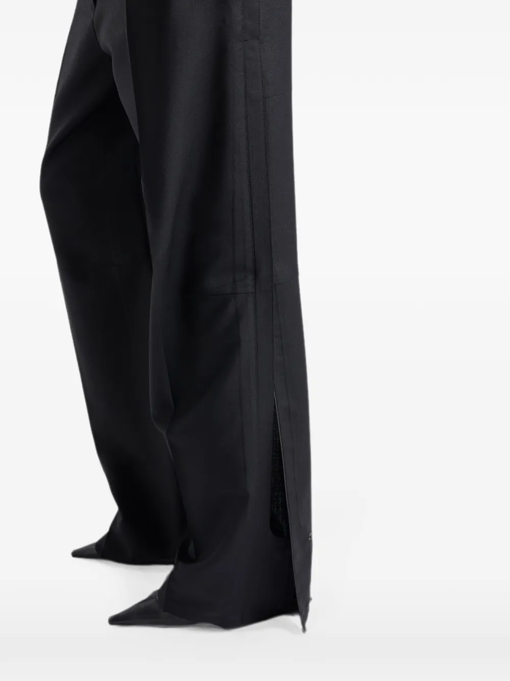 Prada Mohair broek Zwart