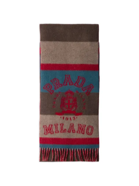 Prada wool and cashmere scarf