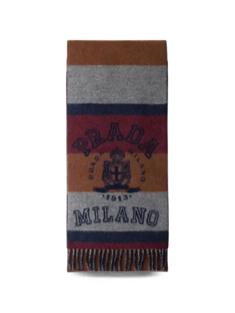 Prada wool and cashmere scarf