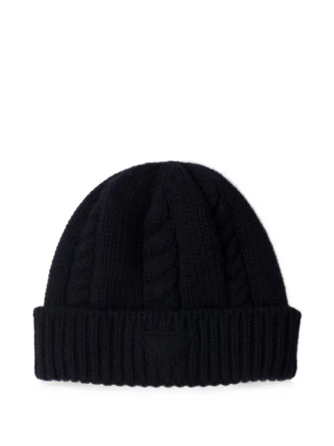 Prada wool beanie