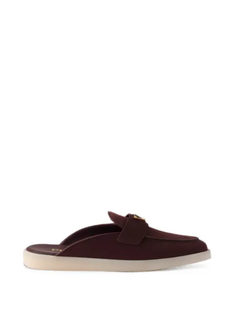 Prada Nubuck mules