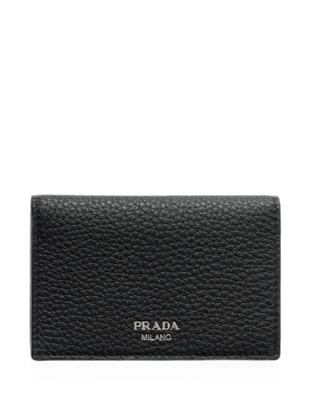 Prada leather card holder - Nero