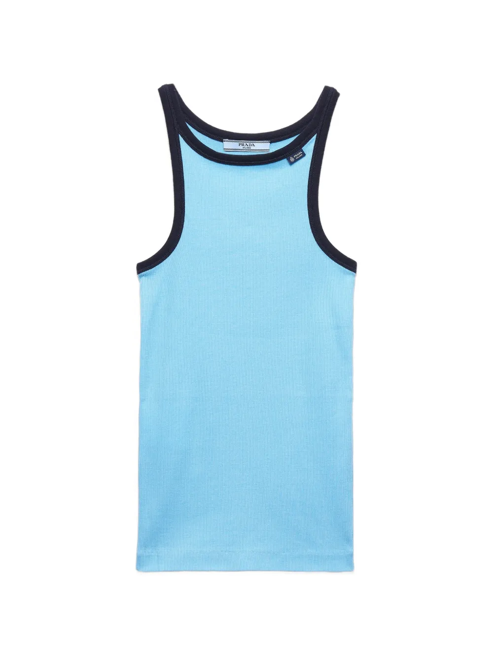 Prada Canotta a coste - Blu