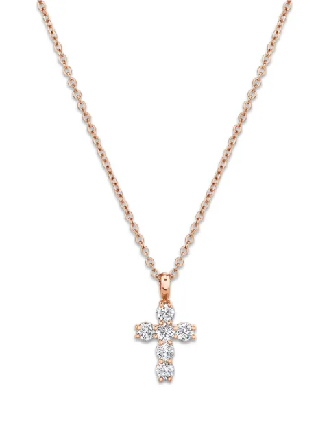 Anita Ko collier à croix ornée de diamants