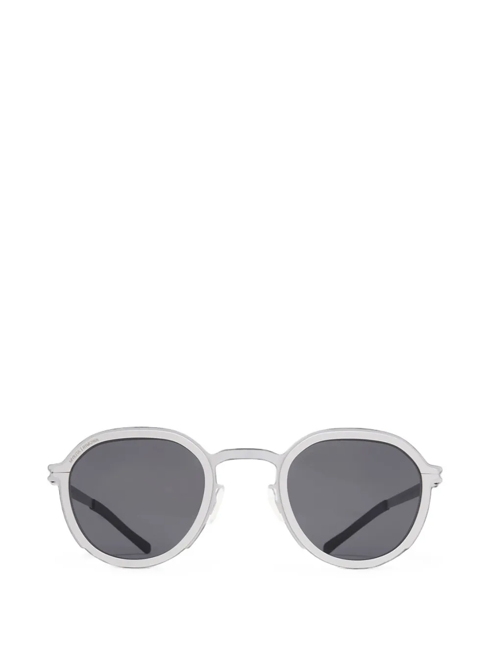 Mykita x Rimowa MR001 round-frame sunglasses - Argento