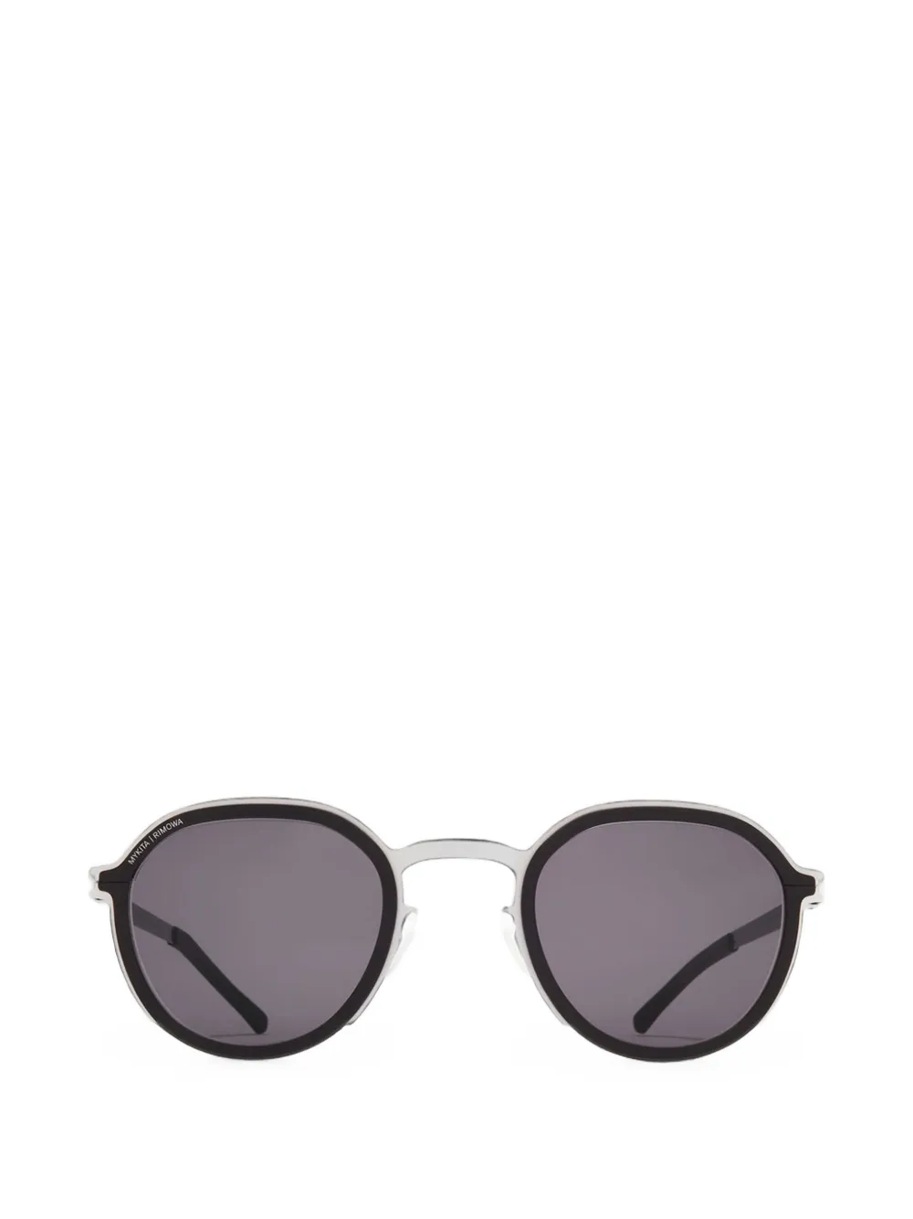 Mykita x Rimowa MR001 round-frame sunglasses - Argento