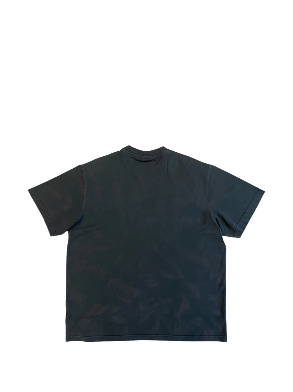 Song For The Mute Katoenen T-shirt met logoprint Zwart