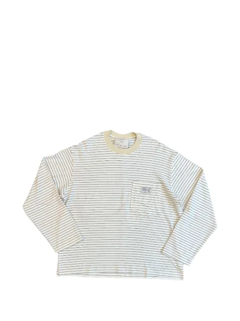 Song For The Mute striped long-sleeve T-shirt