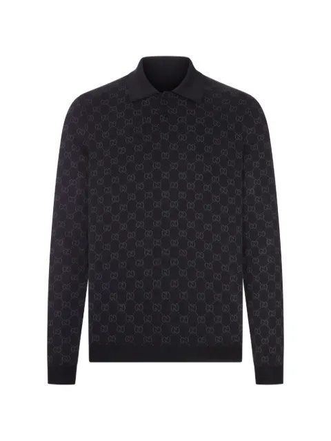Gucci GG jacquard polo shirt