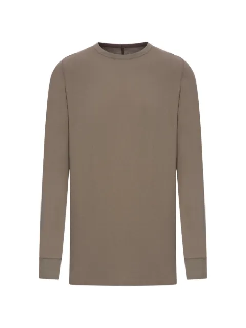 Rick Owens long-sleeved cotton jersey T-shirt
