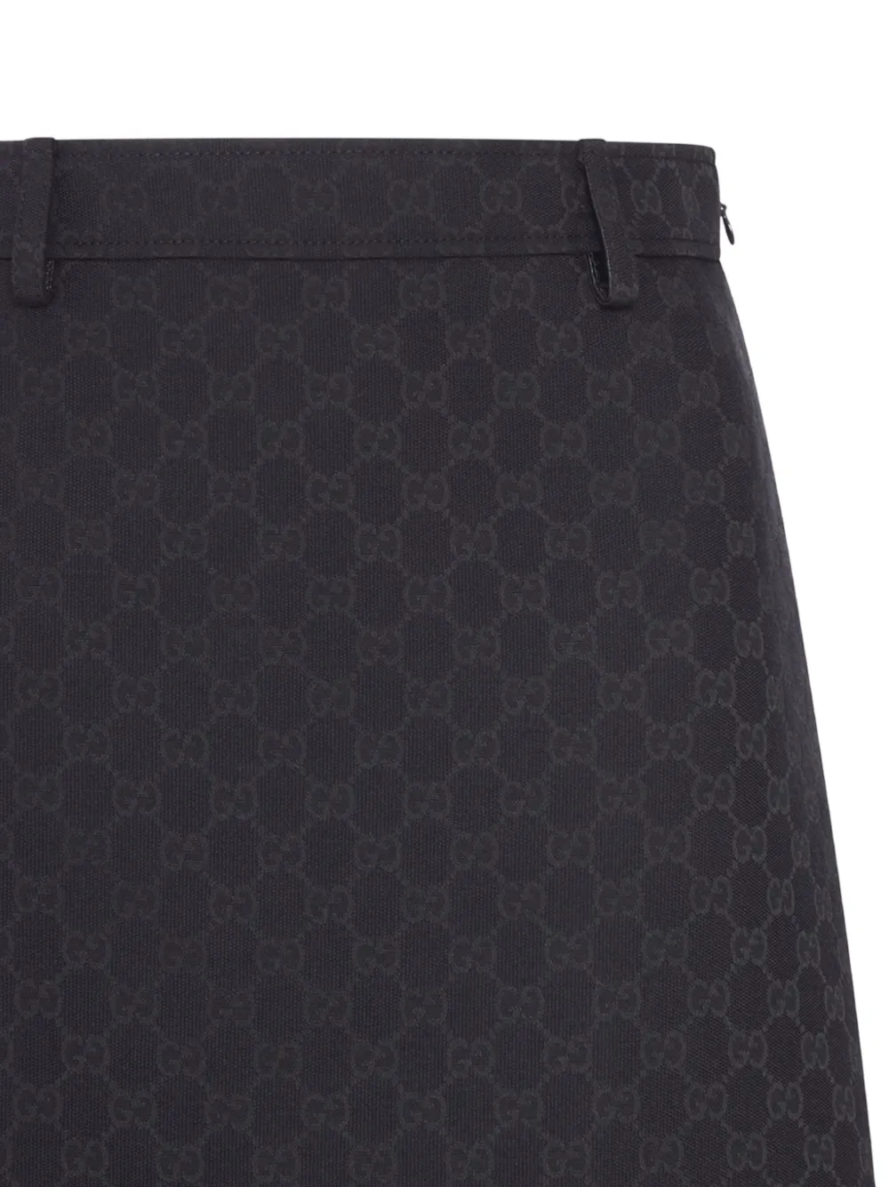 Gucci GG mini-rok van katoenmix Zwart