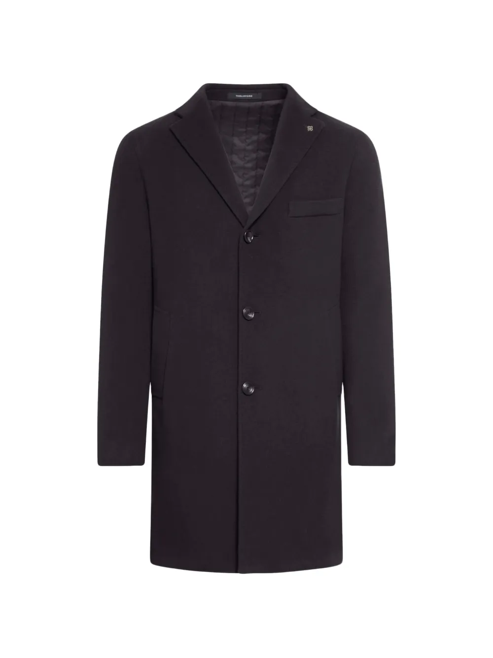 Tagliatore single-breasted wool coat - Grigio