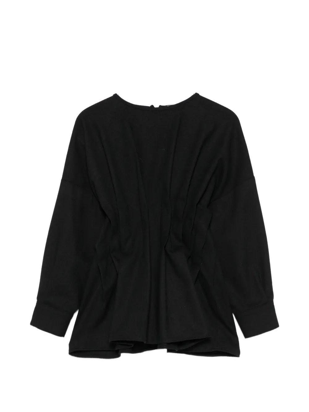 Douuod Kids Bluse mit Falten - Blau