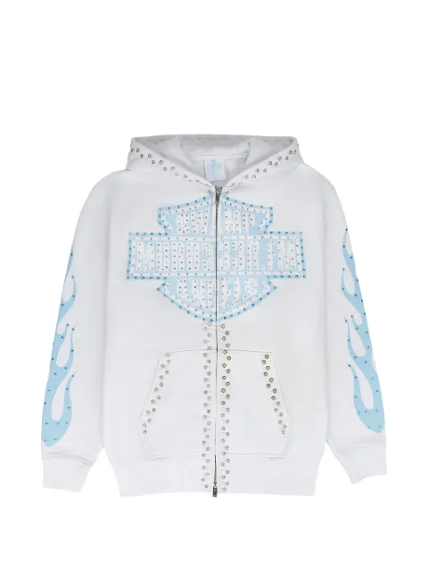 STADIUM GOODS® hoodie zippé à ornement en cristal Chop333r