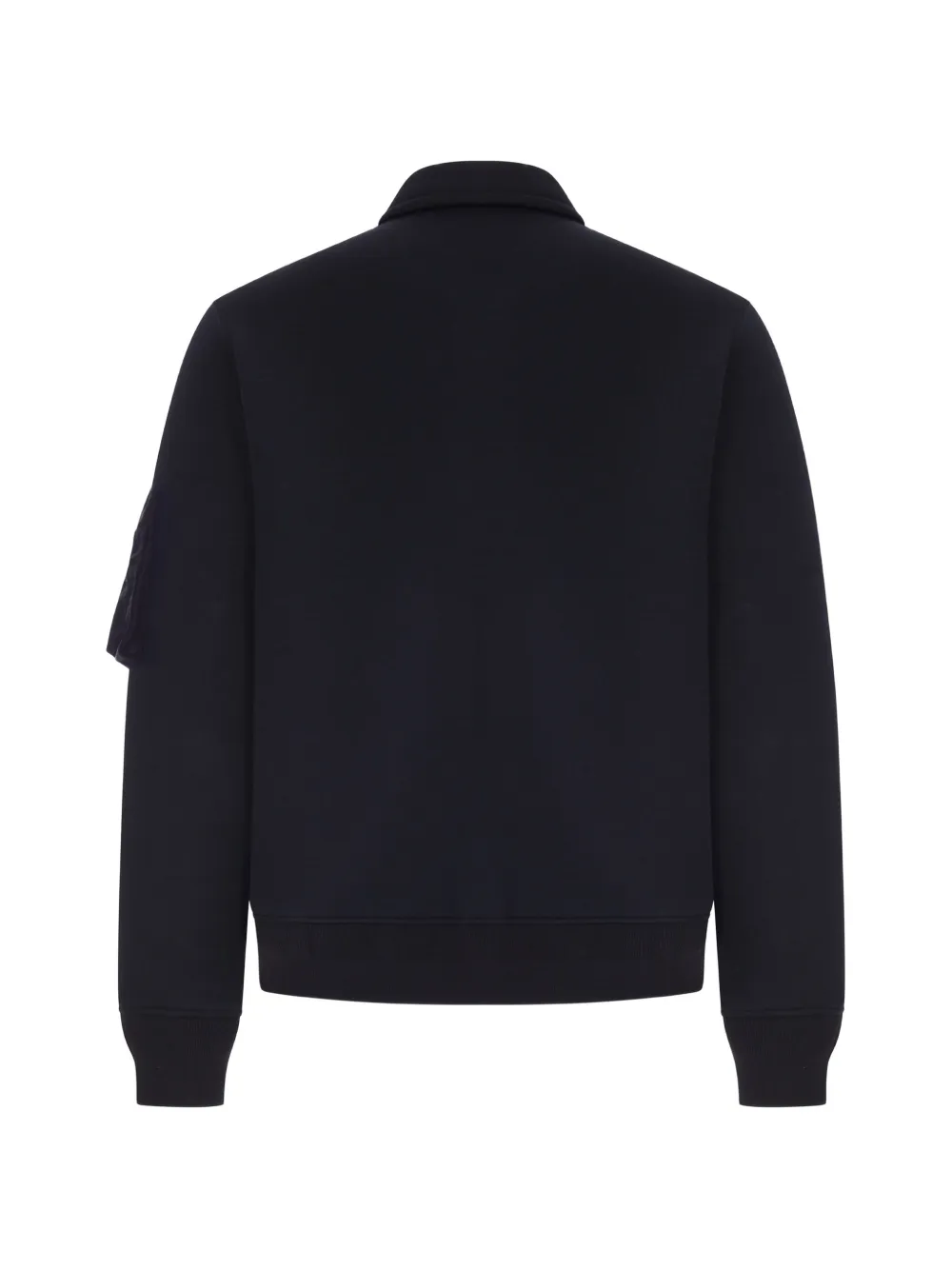sacai Sweater met rits Zwart