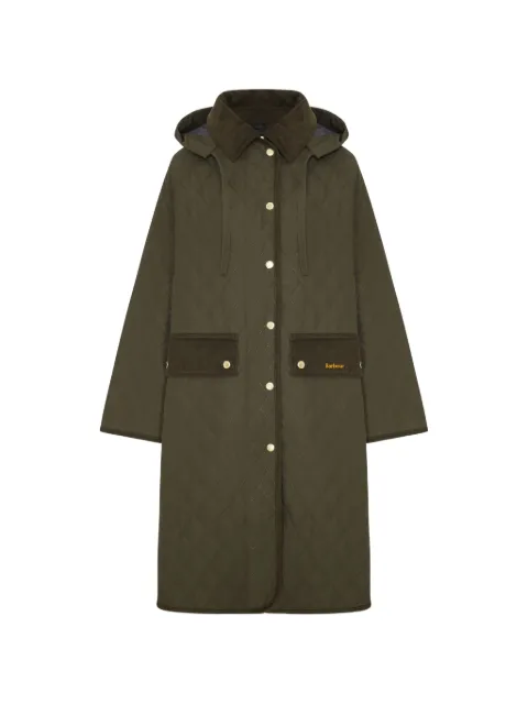 Barbour Ravensden quilted parka coat