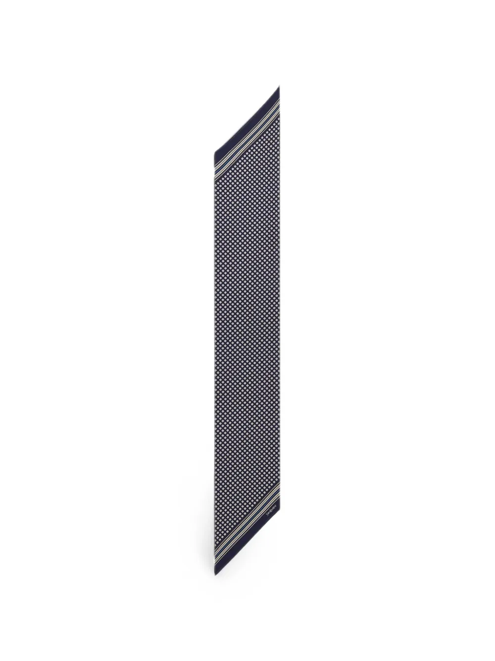 Saint Laurent Lavallière scarf in silk twill · One Size