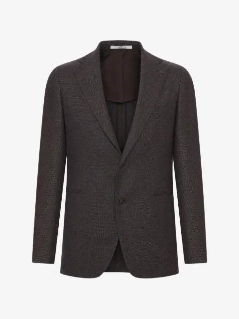 Tagliatore notched-lapel single-breasted blazer