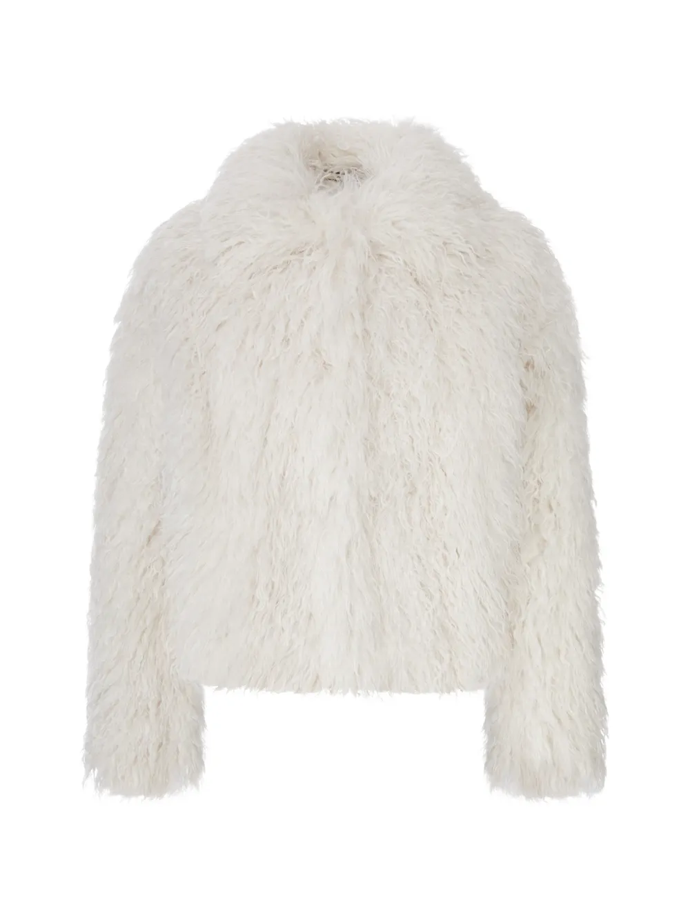 Tagliatore faux-shearling jacket - Nude