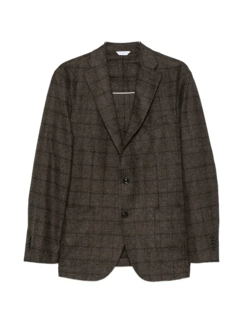 Boglioli check-pattern wool jacket