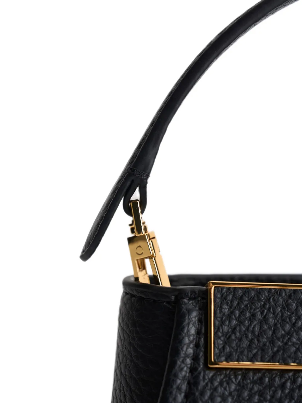 Elisabetta Franchi Heuptas met logoplakkaat Zwart