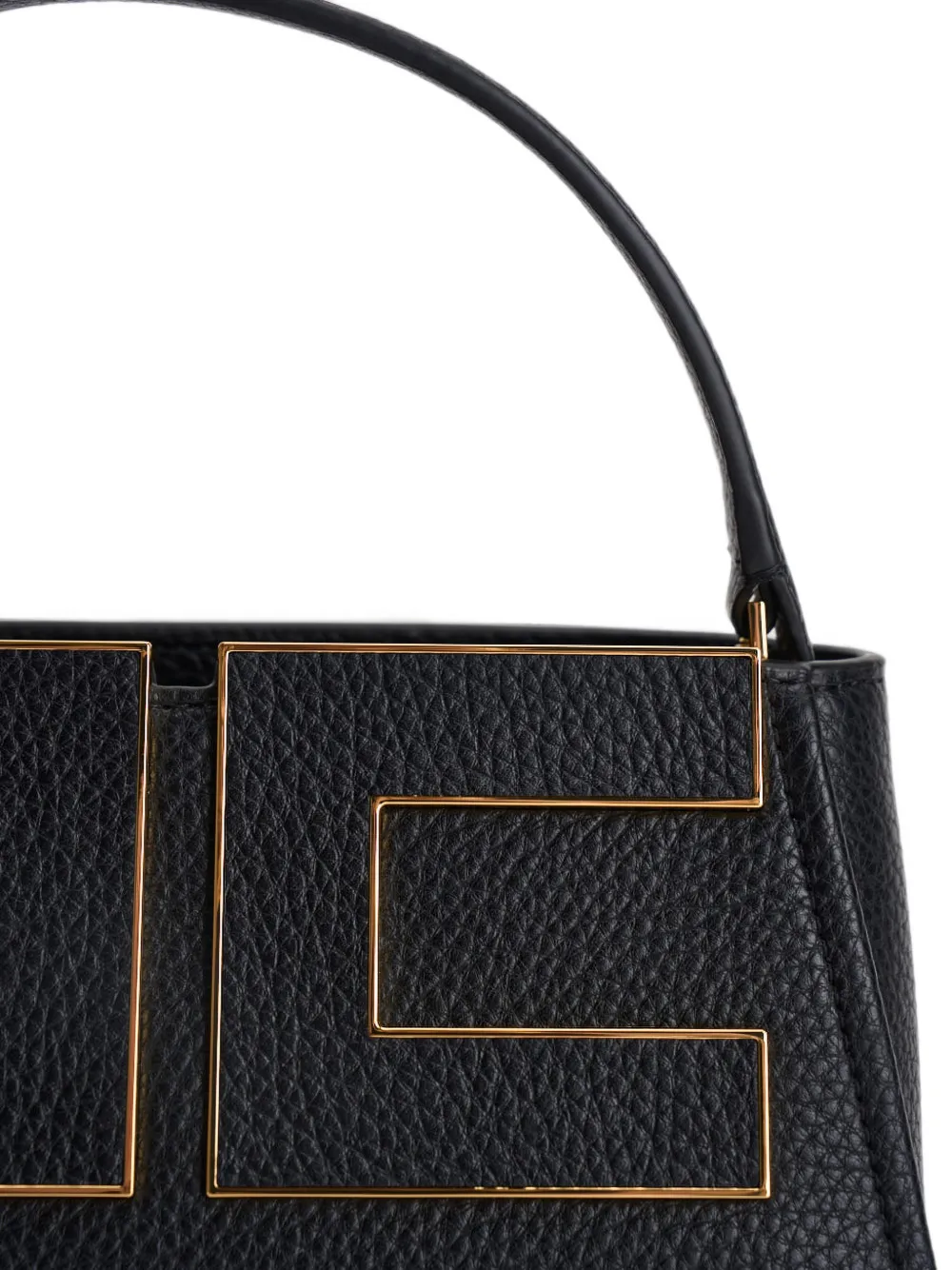 Elisabetta Franchi Heuptas met logoplakkaat Zwart