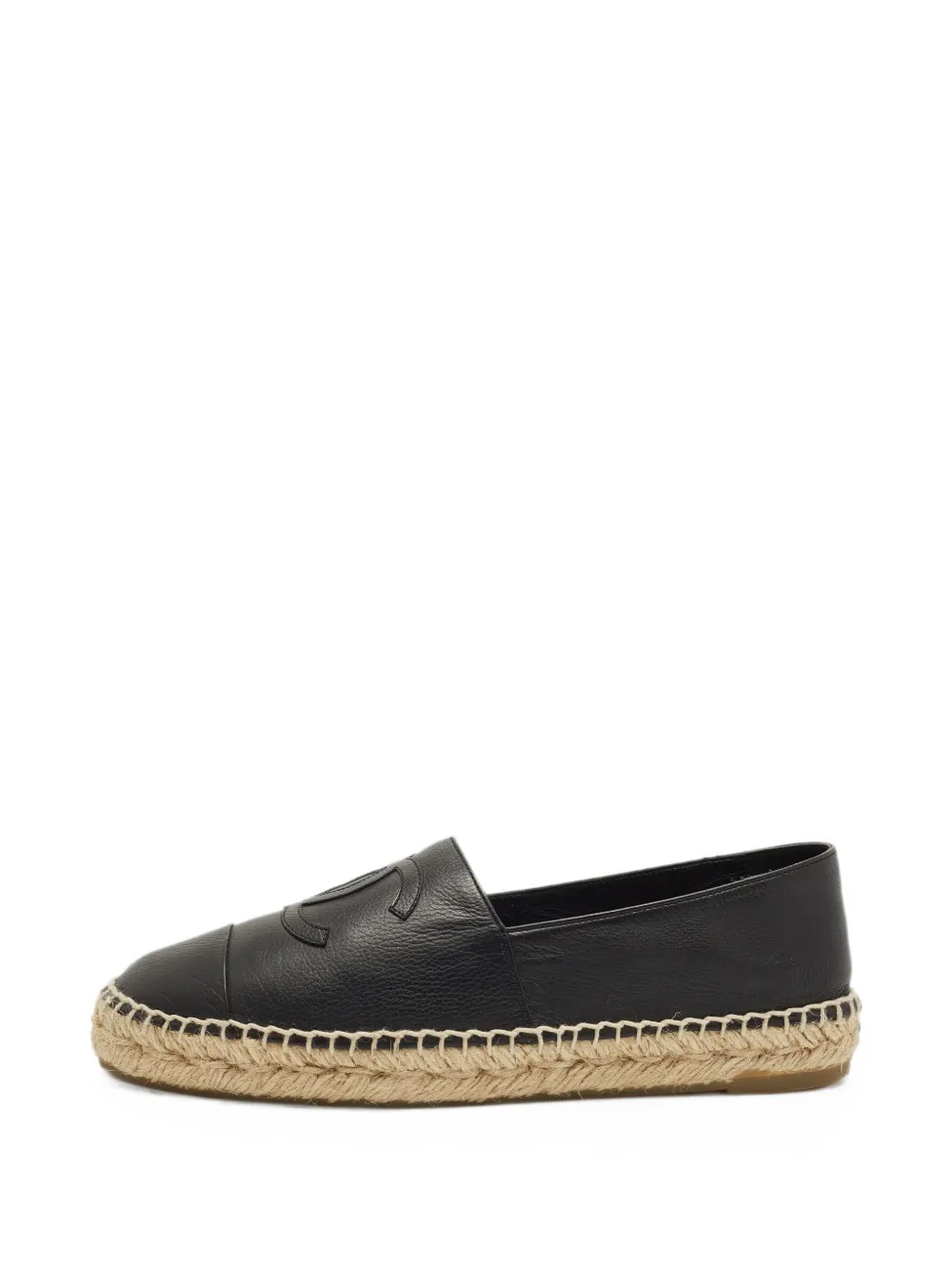 CHANEL Pre-Owned CC logo-detail espadrilles - Schwarz