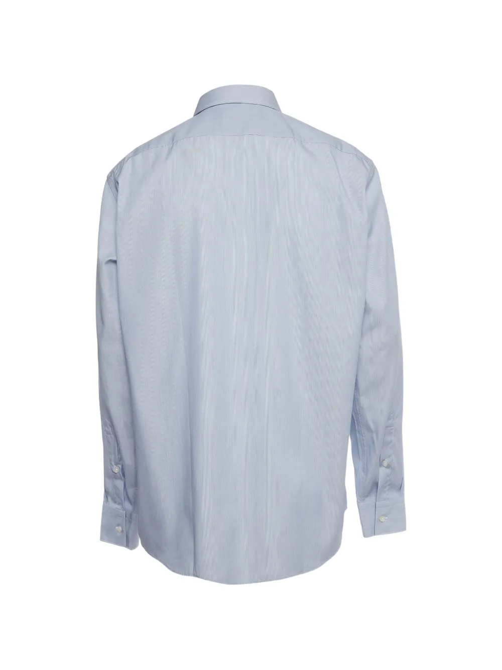 BOSS Elliott pinstripe-pattern shirt - Blau