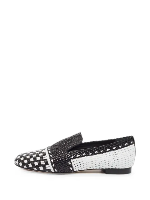 Stuart Weitzman Riviera woven loafers