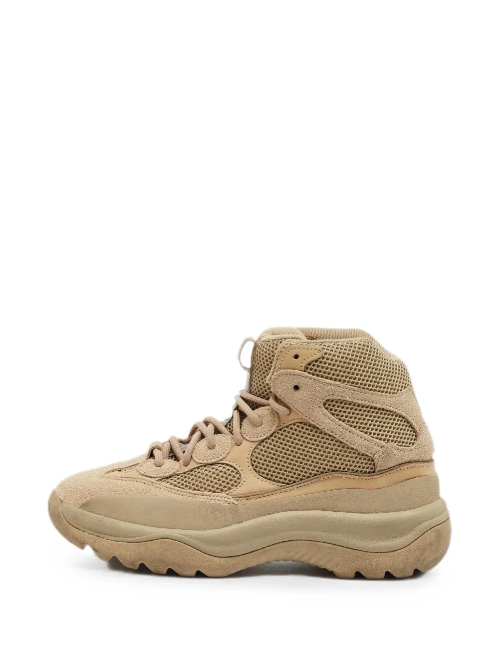 adidas Yeezy round-toe sneakers - Nude