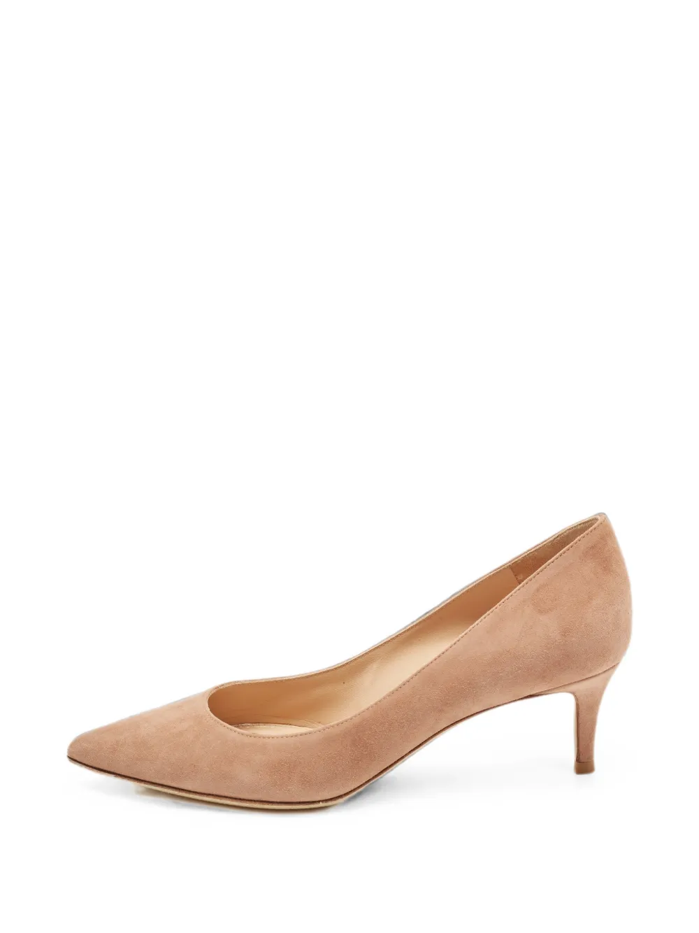 Gianvito Rossi Gianvito 105 pointed-toe pumps - Nude