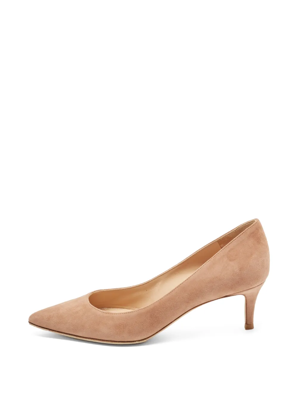 Gianvito Rossi Gianvito 105 pointed-toe pumps - Toni neutri