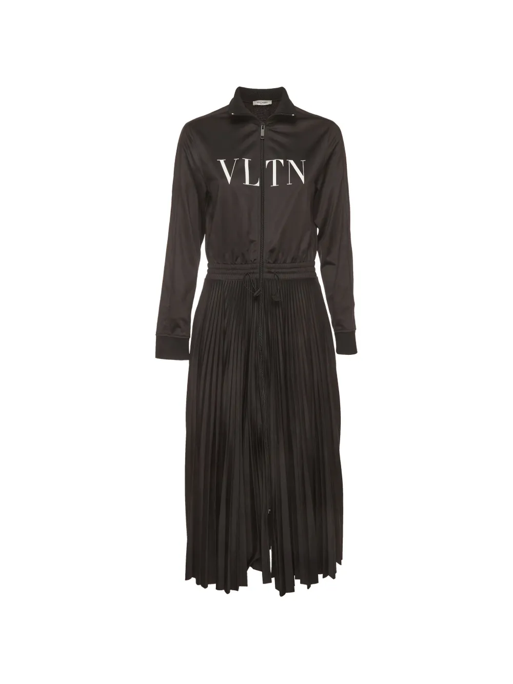Valentino Garavani Pre-Owned midi plissé dress - Nero