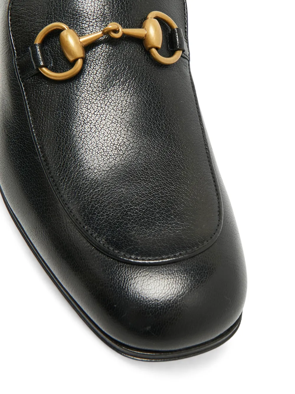 Gucci Pre-Owned ヨルダーン ホースビット ローファー | ブラック