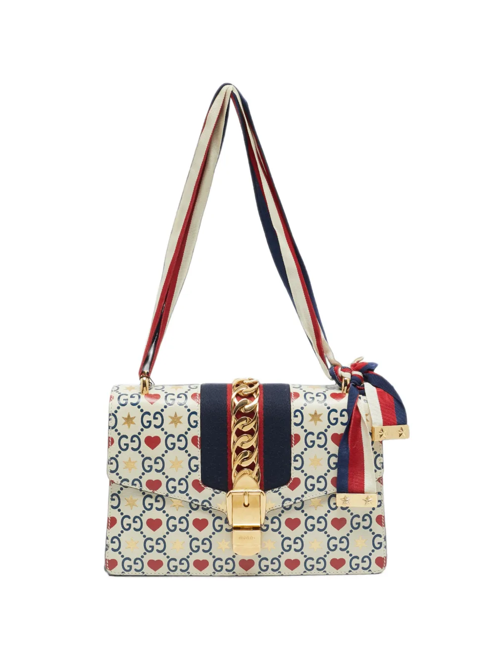 Gucci Pre-Owned small Sylvie shoulder bag - Toni neutri