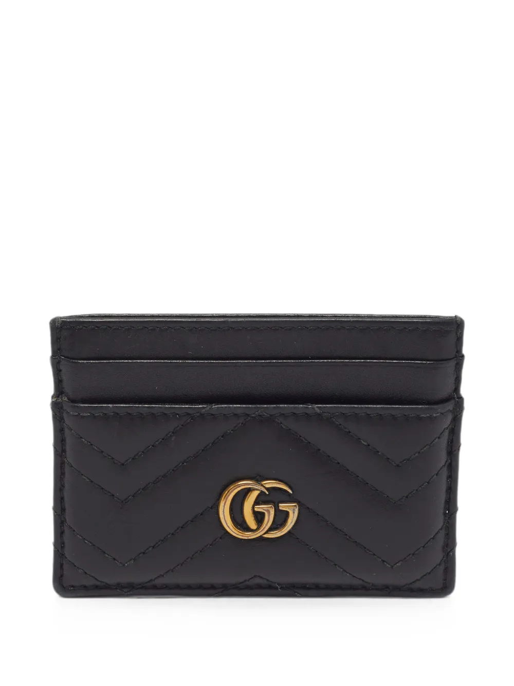Gucci Pre-Owned GG Marmont wallet - Nero