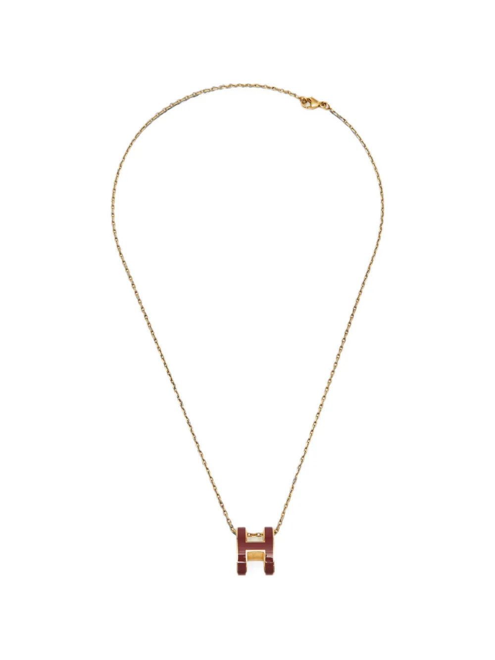 Hermès Pre-Owned Pop H pendant necklace - Gold