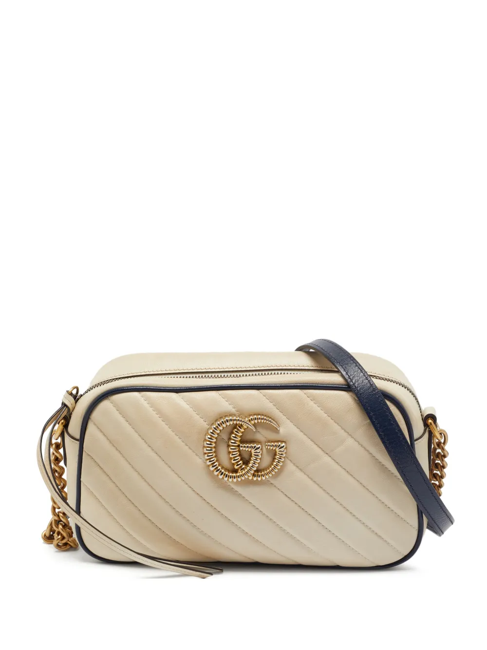Gucci Pre-Owned small GG Marmont camera bag - Bianco