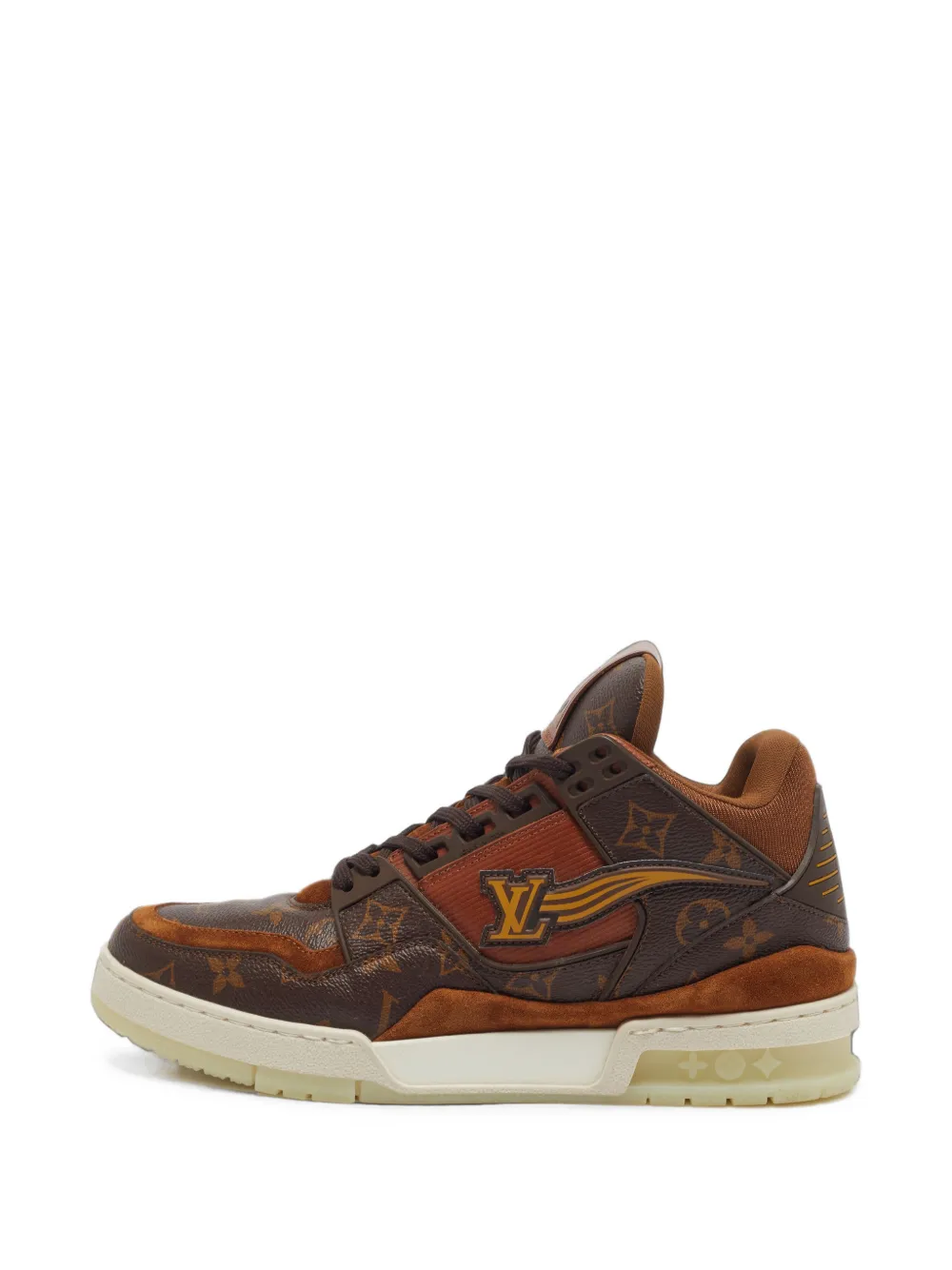 Louis Vuitton Pre-Owned LV Trainer monogram sneakers - Braun