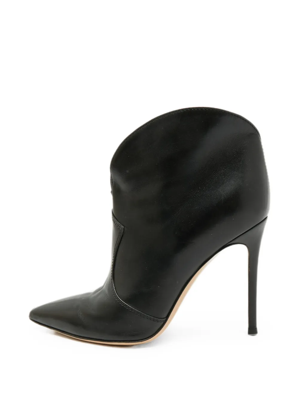 Gianvito Rossi Mable pointed-toe ankle boots - Schwarz