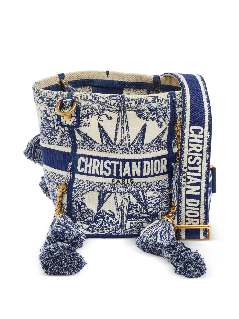 Christian Dior Pre-Owned petit sac seau D-Bubble Rêve d’Infini (2022) - Bleu