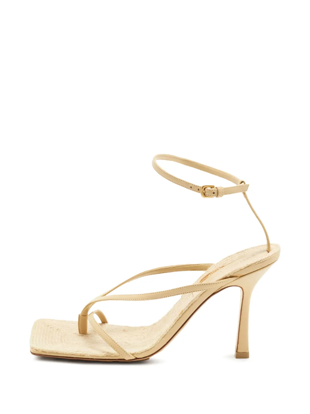 Bottega Veneta Pre-Owned Stretch heeled sandals - Toni neutri