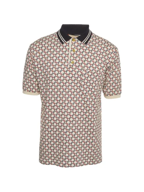 Gucci Pre-Owned playera tipo polo Geometric-G