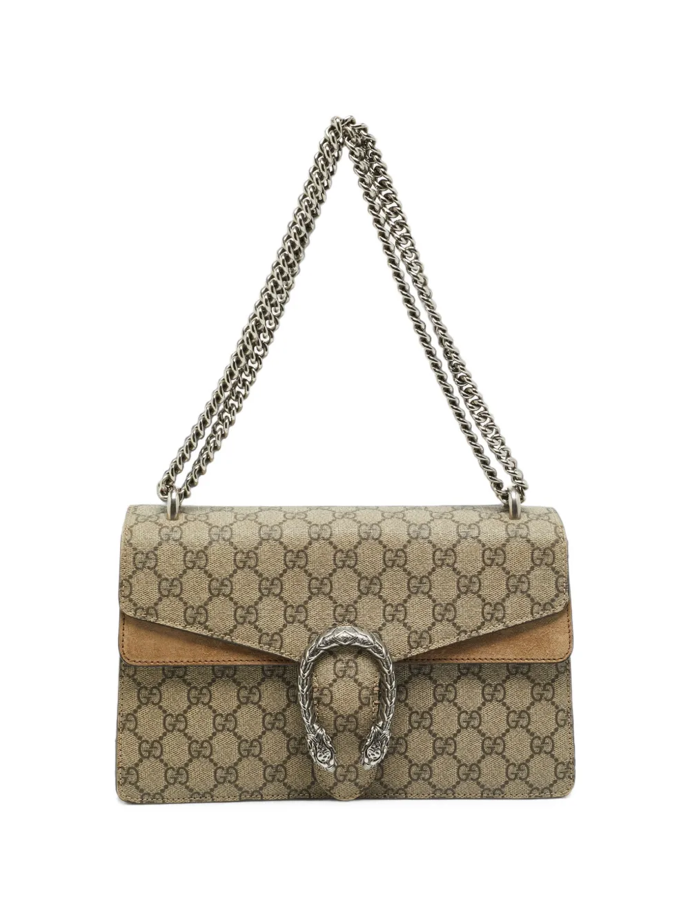 Gucci Pre-Owned Dionysus GG Supreme shoulder bag - Nude